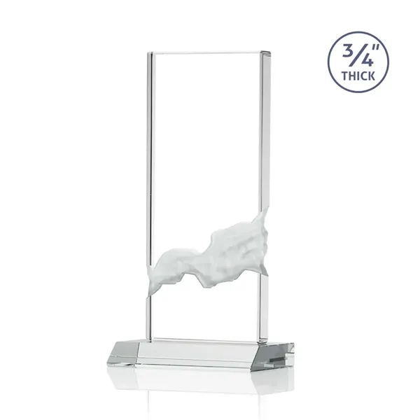 The Poole Award features a Starfire Crystal mounted on a Clear... from ASI 84592 St Regis Group / St Regis