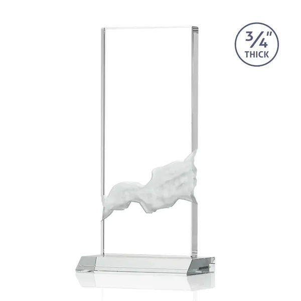 The Poole Award features a Starfire Crystal mounted on a Clear... from ASI 84592 St Regis Group / St Regis