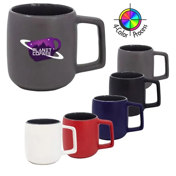 14oz Spartan Contemporary Two Tone Mug... from ASI 80093 Pyrographics / Pyrographics Line
