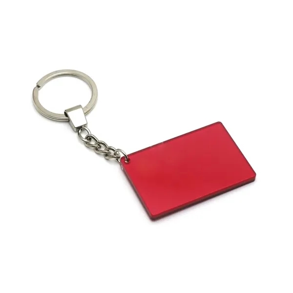 Acrylic keychain plus full color UV printing on 1 location plus... from ASI 37218 Athena Promo (tm)