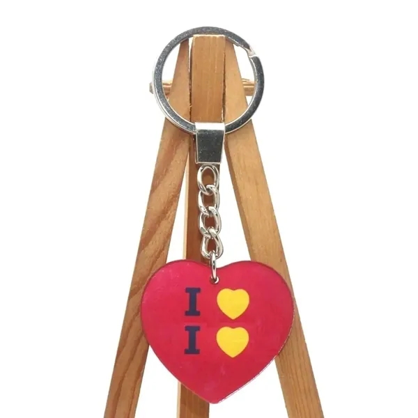 Acrylic keychain plus full color UV printing on 1 location plus... from ASI 37218 Athena Promo (tm)