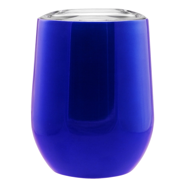 11 oz. stainless steel stemless wine glass with lid and double-wall... from ASI 39552 BEL Promo