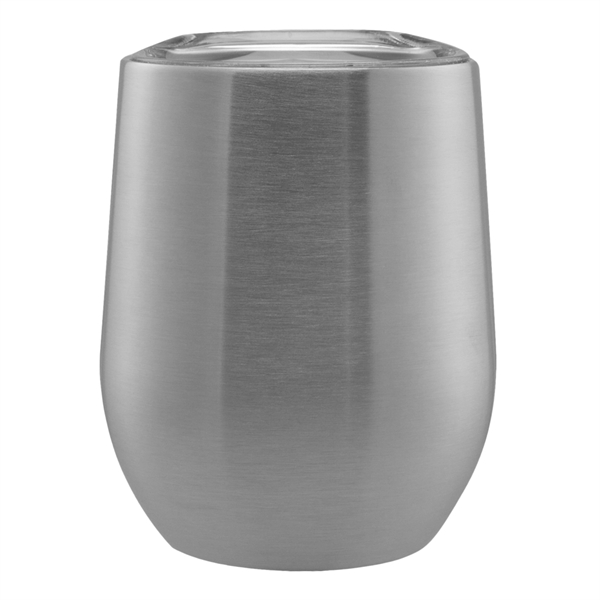 11 oz. stainless steel stemless wine glass with lid and double-wall... from ASI 39552 BEL Promo