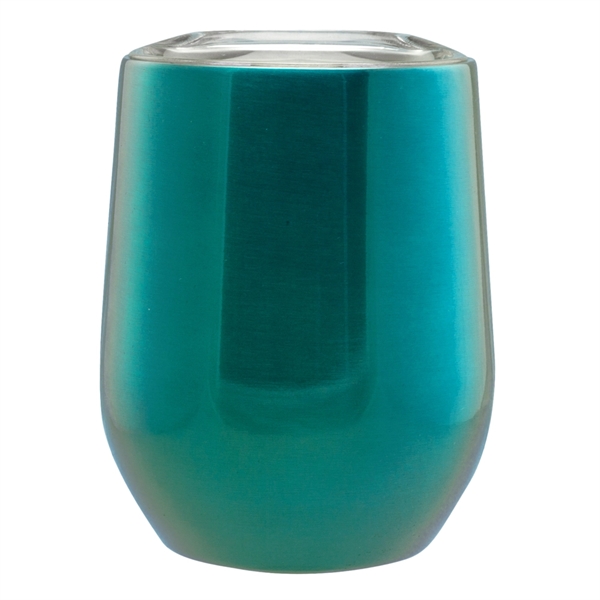 11 oz. stainless steel stemless wine glass with lid and double-wall... from ASI 39552 BEL Promo