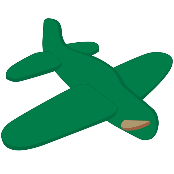 Mailable foam airplane puzzle toy.... from ASI 54886 Foamworx / FoamWorx