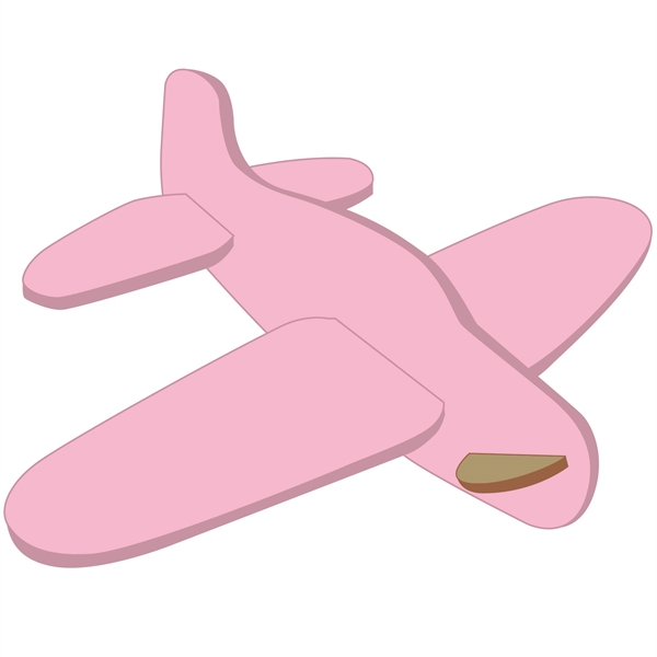 Mailable foam airplane puzzle toy.... from ASI 54886 Foamworx / FoamWorx