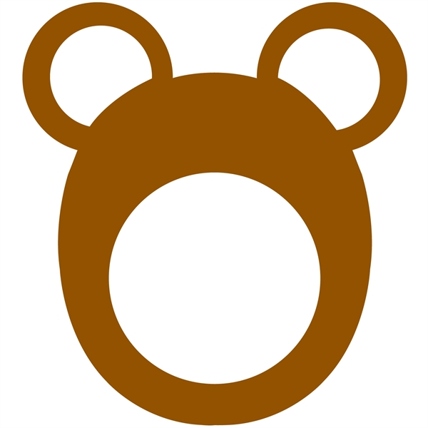 Round Animal Ears Pullover Visor, One size fits most. Stock outlines... from ASI 54886 Foamworx / FoamWorx