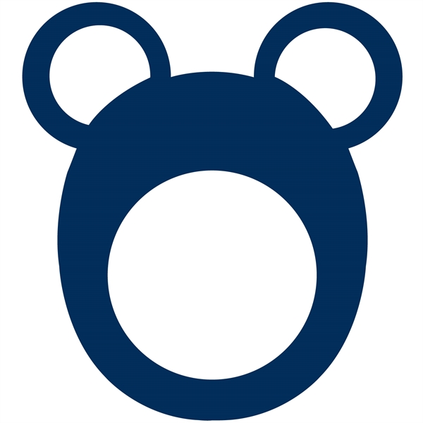 Round Animal Ears Pullover Visor, One size fits most. Stock outlines... from ASI 54886 Foamworx / FoamWorx