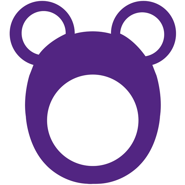 Round Animal Ears Pullover Visor, One size fits most. Stock outlines... from ASI 54886 Foamworx / FoamWorx