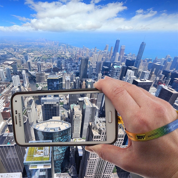 Satin petite phone loop wrist strap with full color imprint.... from ASI 52263 EMT / EMT EMT EASY