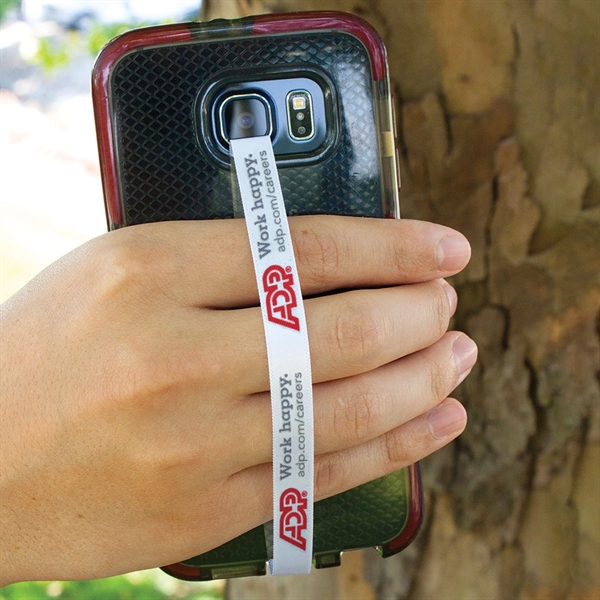 11.81" x 0.47" Ninja Loop polyester cellphone strap holder with full... from ASI 52263 EMT / EMT