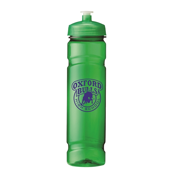 24 Oz. Plastic Sports Bottle fits into most auto cup holders... from ASI 52840 Evans Manufacturing