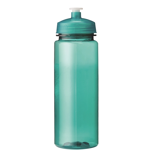 24 oz Sports Water Bottle with high gloss finish wand 3-sided... from ASI 52840 Evans Manufacturing
