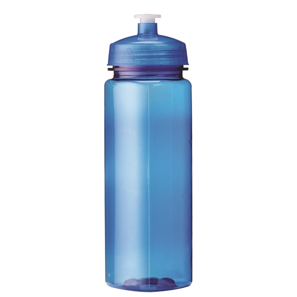 24 oz Sports Water Bottle with high gloss finish wand 3-sided... from ASI 52840 Evans Manufacturing