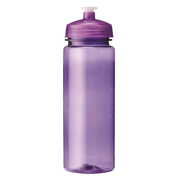 24 oz Sports Water Bottle with high gloss finish wand 3-sided... from ASI 52840 Evans Manufacturing