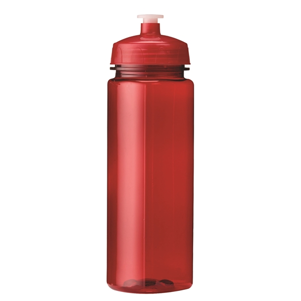 24 oz Sports Water Bottle with high gloss finish wand 3-sided... from ASI 52840 Evans Manufacturing