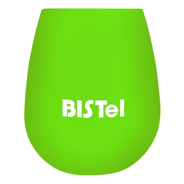 12.5 oz. collapsible, unbreakable and stemless silicone wine cup. BPA free,... from ASI 39820 Opusline (Benmex) / Opus Line