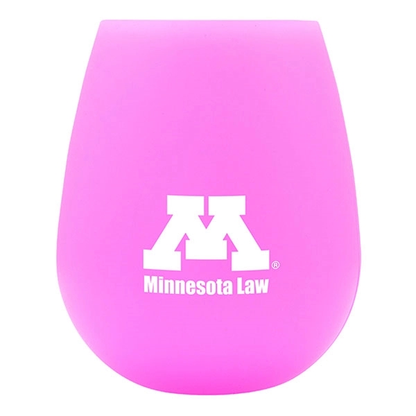 12.5 oz. collapsible, unbreakable and stemless silicone wine cup. BPA free,... from ASI 39820 Opusline (Benmex) / Opus Line