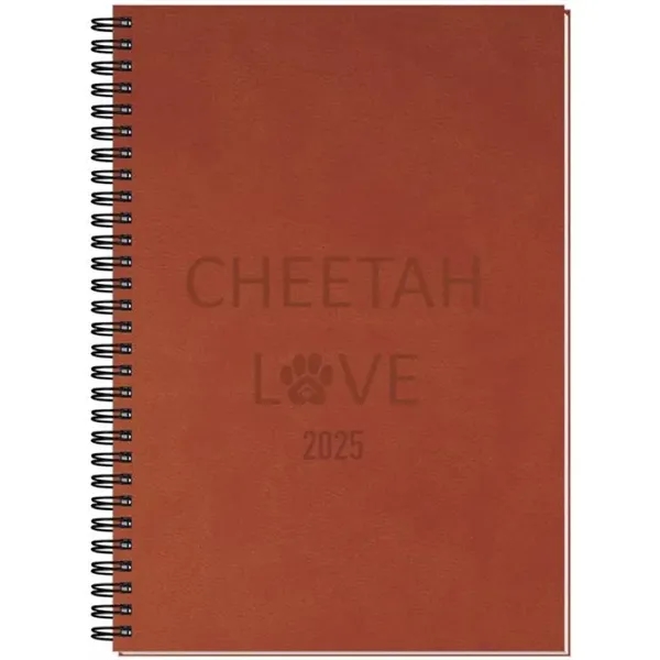 Hybrid 14 month Academic planner and journal in one. Leather-like cover... from ASI 50873 Drum-Line / Drum-line Inc