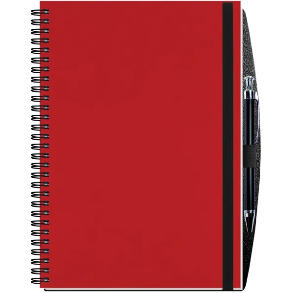 Hybrid 14 month Academic planner and journal in one. Leather-like cover... from ASI 50873 Drum-Line / Drum-line Inc