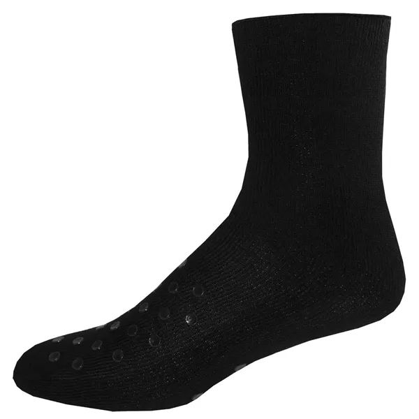 100% polyester hospital-healthcare socks with grip dot pattern on both sides;... from ASI 90160 Suntex Industries