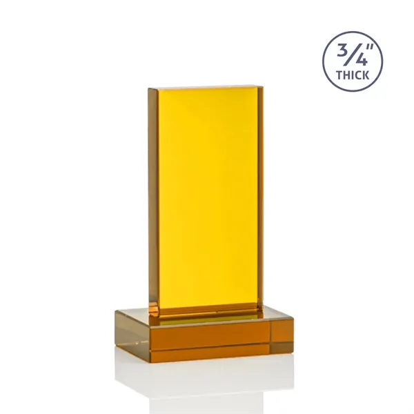 The Marvelous Hathaway Award features a striking Amber Crystal Tower mounted... from ASI 84592 St Regis Group / St Regis