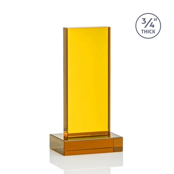 The Marvelous Hathaway Award features a striking Amber Crystal Tower mounted... from ASI 84592 St Regis Group / St Regis