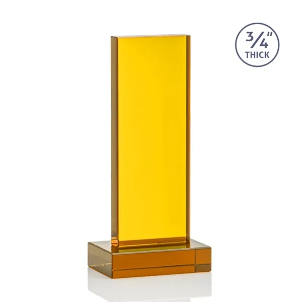 The Marvelous Hathaway Award features a striking Amber Crystal Tower mounted... from ASI 84592 St Regis Group / St Regis