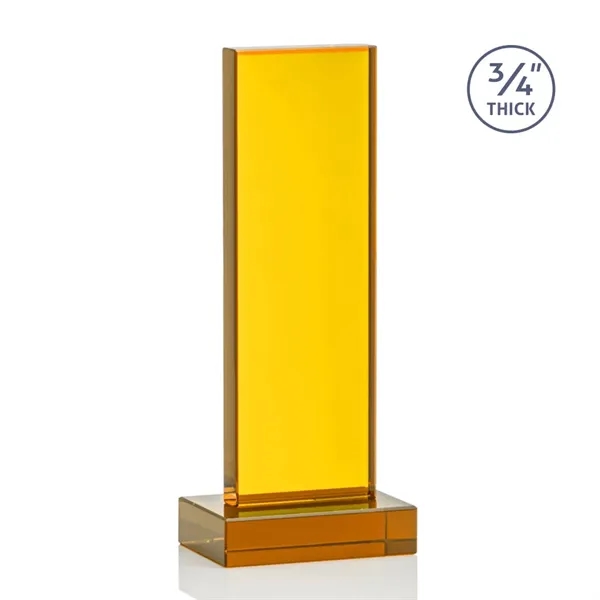 The Marvelous Hathaway Award features a striking Amber Crystal Tower mounted... from ASI 84592 St Regis Group / St Regis