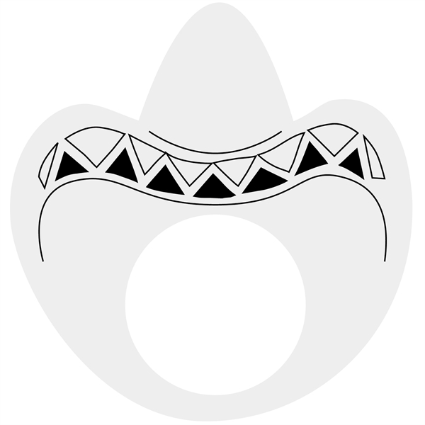 Foam sombrero. One size fits most.... from ASI 54886 Foamworx / FoamWorx