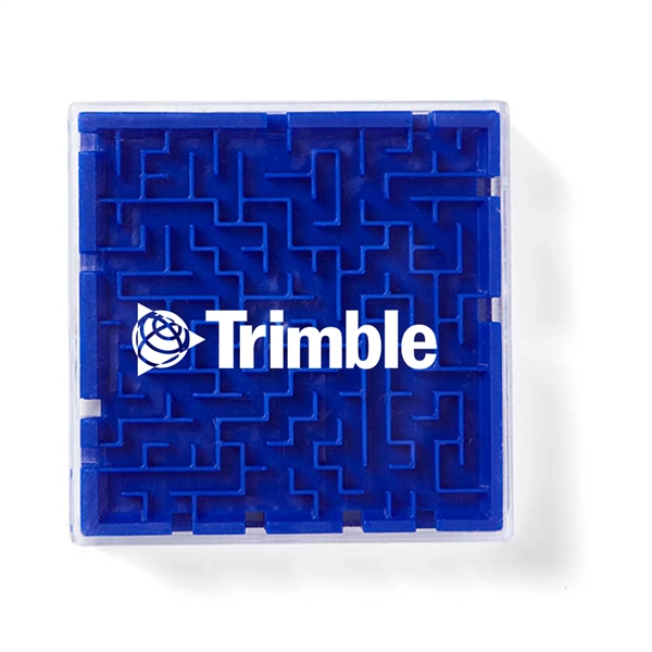 2 5/8" A-MAZE-ing plastic metal ball puzzle games with locking ball... from ASI 63549 Jornik Manufacturing Corp / Jornik