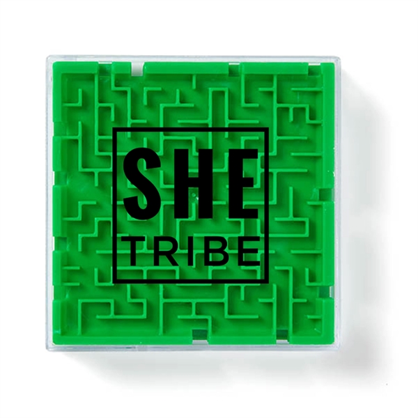 2 5/8" A-MAZE-ing plastic metal ball puzzle games with locking ball... from ASI 63549 Jornik Manufacturing Corp / Jornik