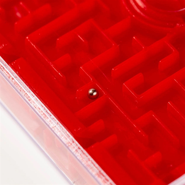 2 5/8" A-MAZE-ing plastic metal ball puzzle games with locking ball... from ASI 63549 Jornik Manufacturing Corp / Jornik