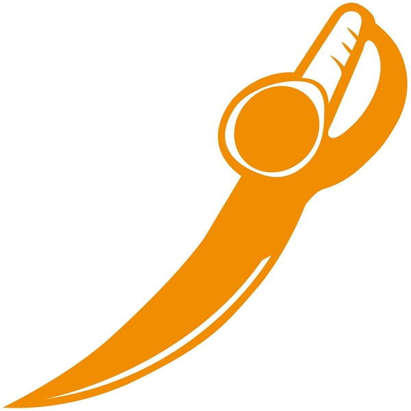 Sword shape foam novelty waver.... from ASI 54886 Foamworx / FoamWorx