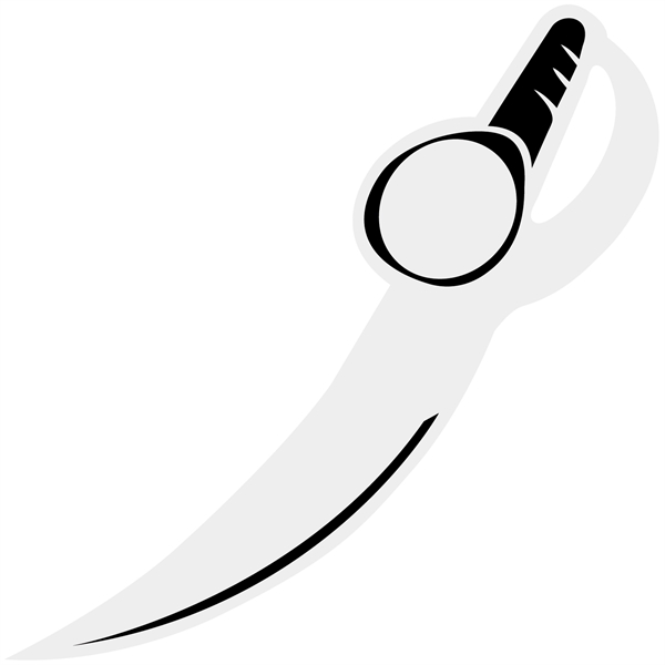 Sword shape foam novelty waver.... from ASI 54886 Foamworx / FoamWorx