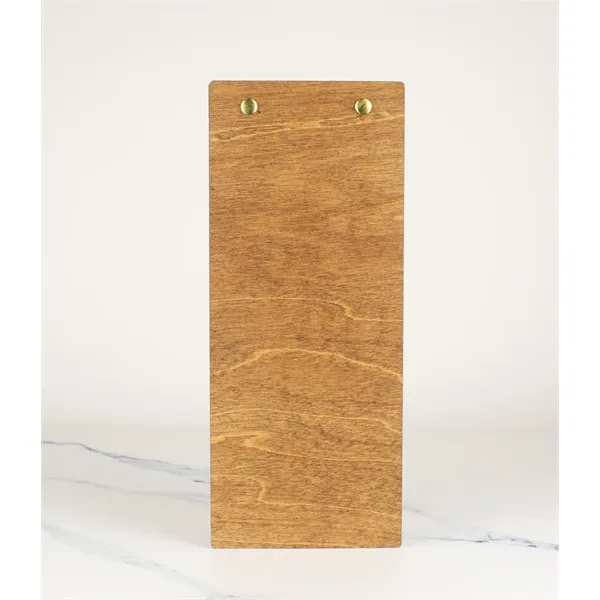 Oowee Product's Wine Menu is made of laser-cut, Birch plywood and... from ASI 75126 Oowee Products