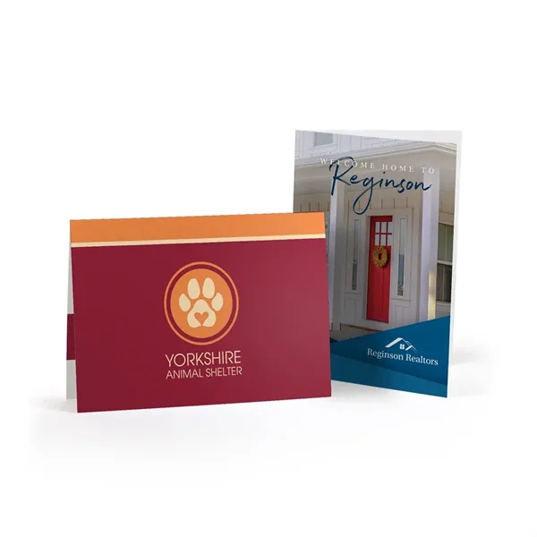 4"x6" (folded) Cards for marketing or any occasion full color edge... from ASI 95280 Warwick Publishing Co / Warwick