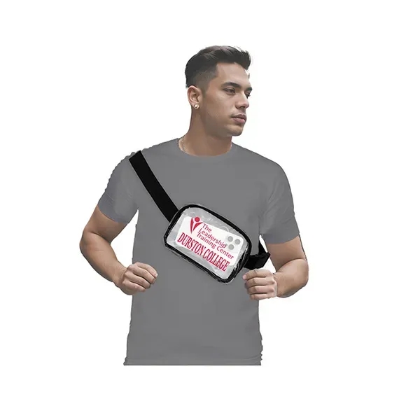 8" x 5 1/2" x 1 1/2" clear TPU fanny pack... from ASI 62660 Innovation Line