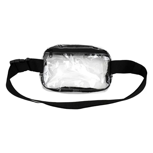 8" x 5 1/2" x 1 1/2" clear TPU fanny pack... from ASI 62660 Innovation Line