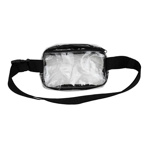 8" x 5 1/2" x 1 1/2" clear TPU fanny pack... from ASI 62660 Innovation Line