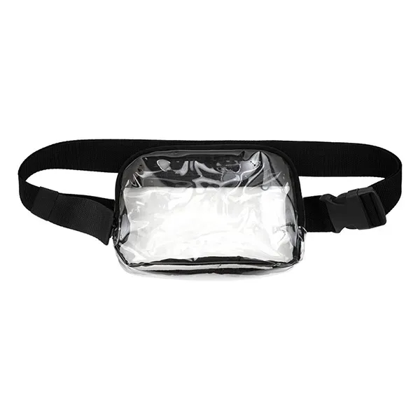 8" x 5 1/2" x 1 1/2" clear TPU fanny pack... from ASI 62660 Innovation Line
