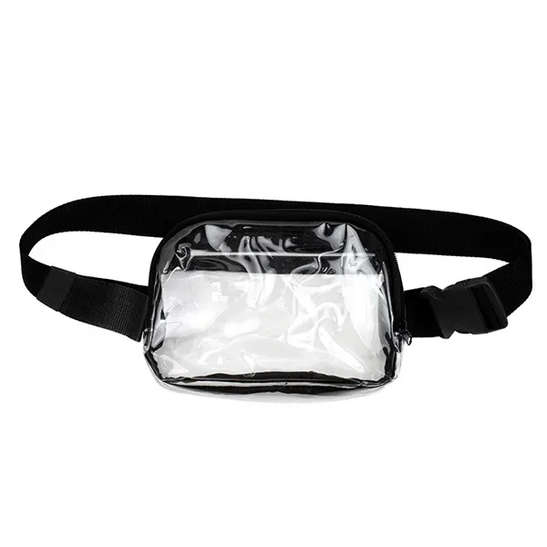 8" x 5 1/2" x 1 1/2" clear TPU fanny pack... from ASI 62660 Innovation Line