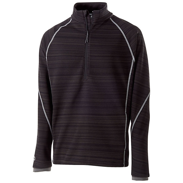Adult pullover jacket made of Dry-Excel™ bonded polyester with raglan sleeves... from ASI 37461 Augusta Sportswear / Holloway® Holloway Sportswear