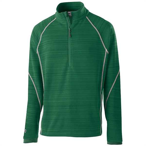 Adult pullover jacket made of Dry-Excel™ bonded polyester with raglan sleeves... from ASI 37461 Augusta Sportswear / Holloway® Holloway Sportswear