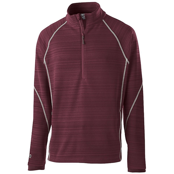 Adult pullover jacket made of Dry-Excel™ bonded polyester with raglan sleeves... from ASI 37461 Augusta Sportswear / Holloway® Holloway Sportswear