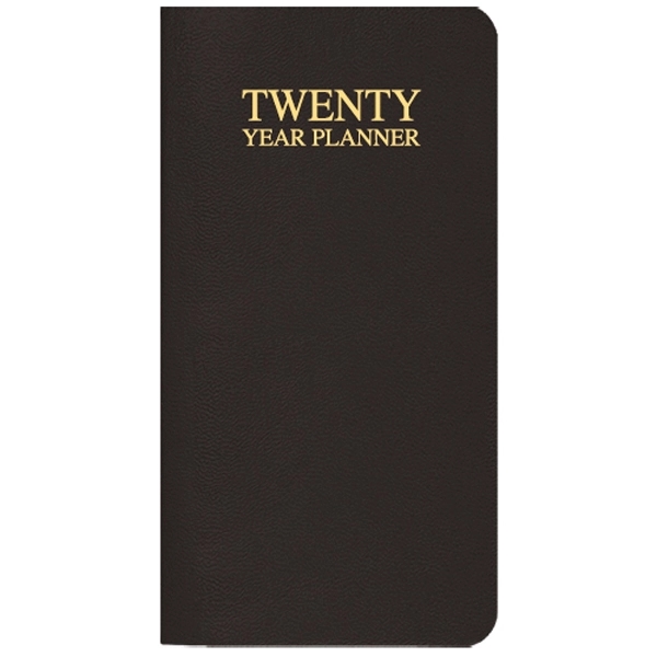 Stitched and stapled, vertical format reference planner with leatherette covers.... from ASI 76575 Payne Publishers Inc / Payne Publishers