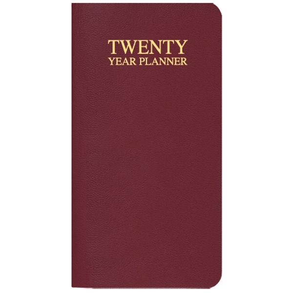 Stitched and stapled, vertical format reference planner with leatherette covers.... from ASI 76575 Payne Publishers Inc / Payne Publishers