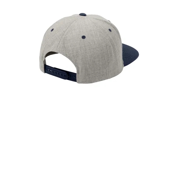Sport-Tek Yupoong Flat Bill Snapback Cap.... from ASI 84863 SanMar