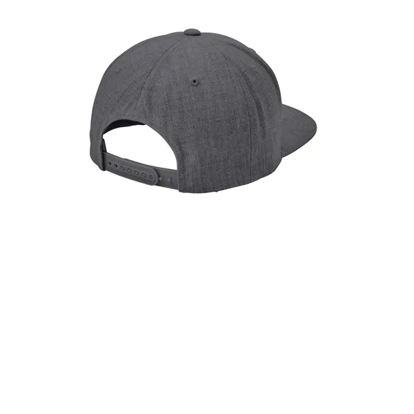Sport-Tek Yupoong Flat Bill Snapback Cap.... from ASI 84863 SanMar