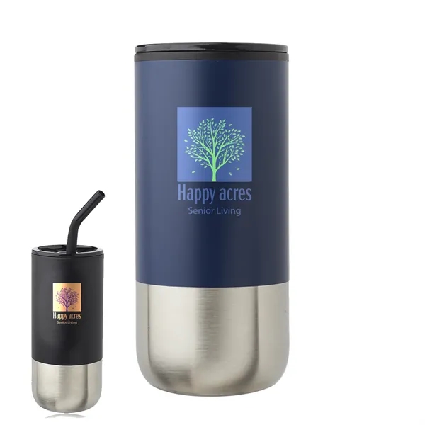 20 oz. Travel Mugs with matching silicone straw Straw. Stainless Steel... from ASI 62088 IDProductsource